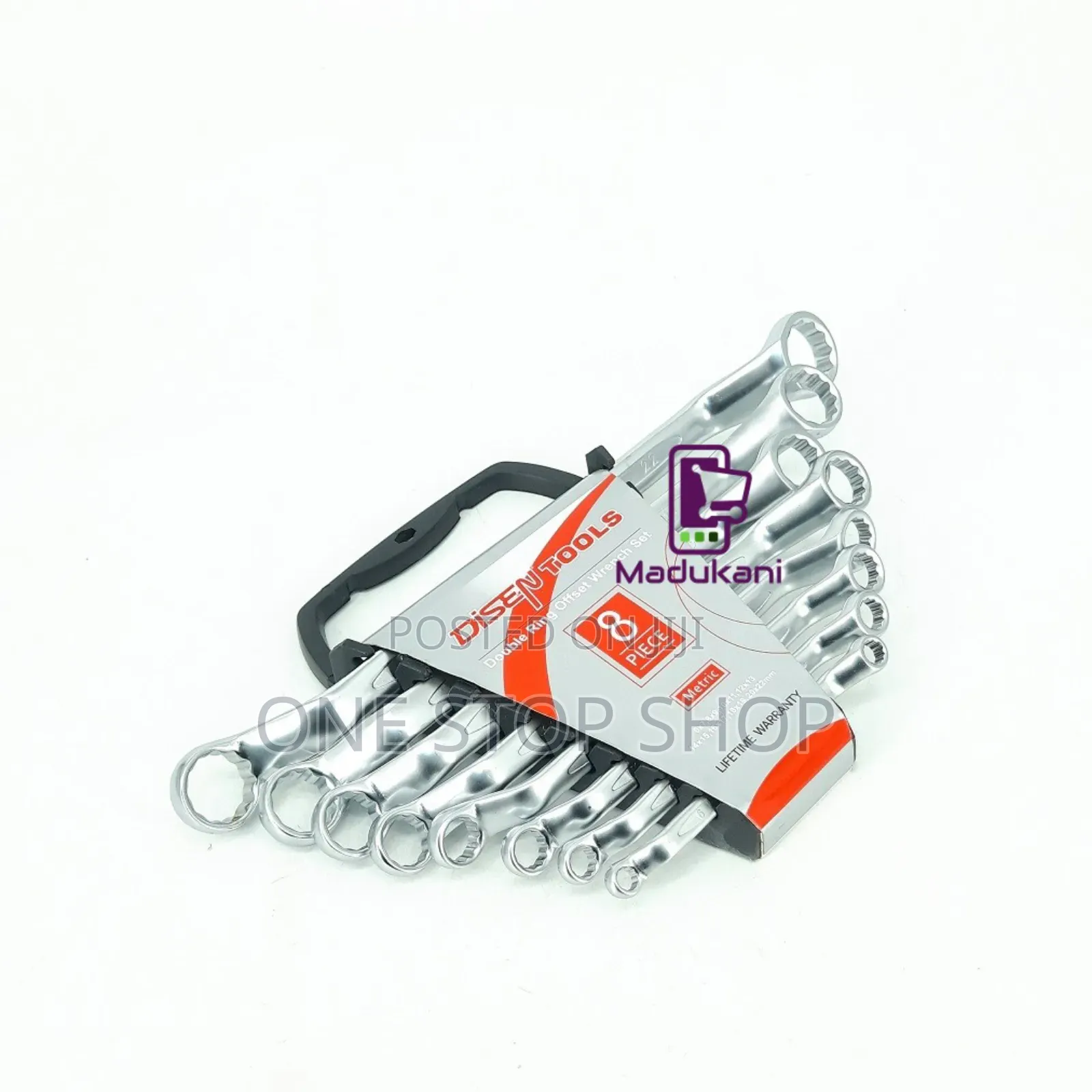 8pc Diesen Both Double Rind Ends Ratcheting Professional Spanner Set