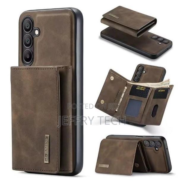 Lamiok Samsung Galaxy A56 Dg.Ming Leather Wallet Detachable Case