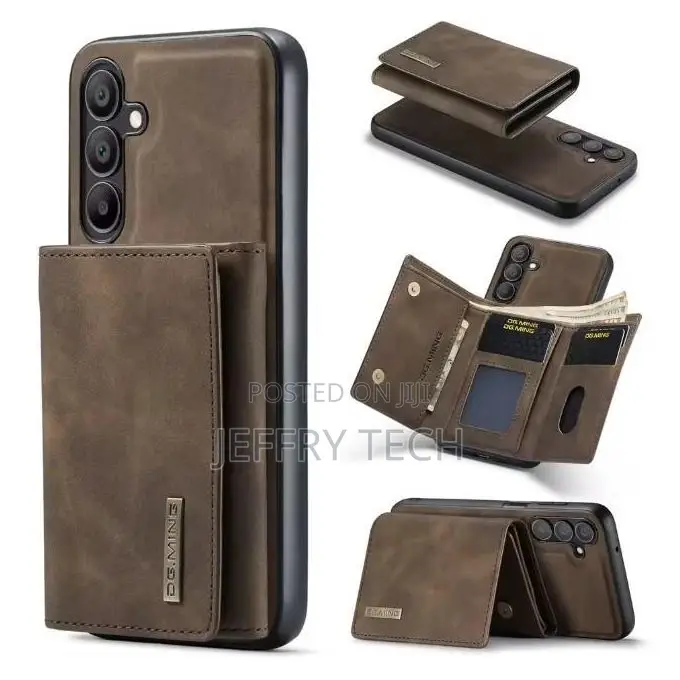 Lamiok Samsung Galaxy A56 Dg.Ming Leather Wallet Detachable Case