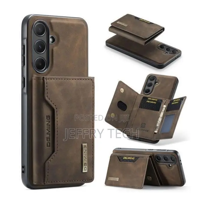 Lamiok Samsung Galaxy A56 Dg.Ming Leather Wallet Detachable Case