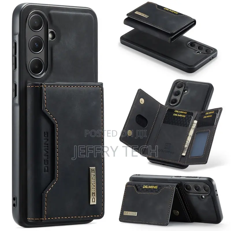 Okart Dg.Ming Galaxy A56 5g Leather 2 in 1 Detachable Wallet Case