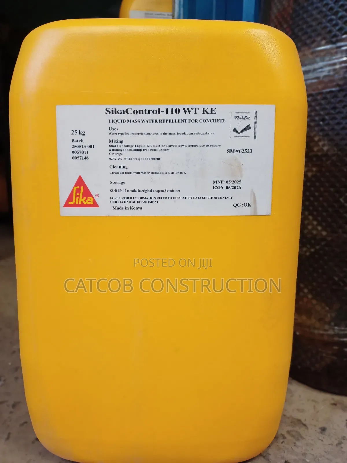 Sika Control-110 – High-Performance Concrete Admixture