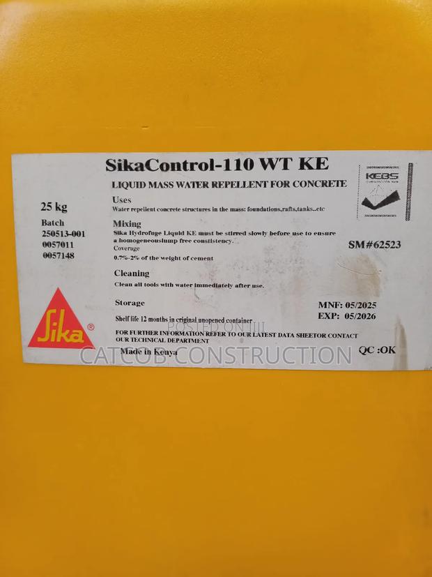 Sika Control-110 – High-Performance Concrete Admixture - thumbnail 2