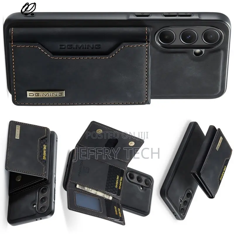 Okart Dg.Ming Galaxy A56 5g Leather 2 in 1 Detachable Wallet Case