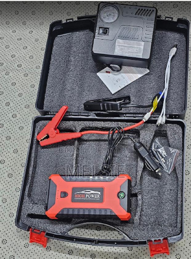 Portable Car Jump Starter With Air Compressor for Versatile Use Cases - main view