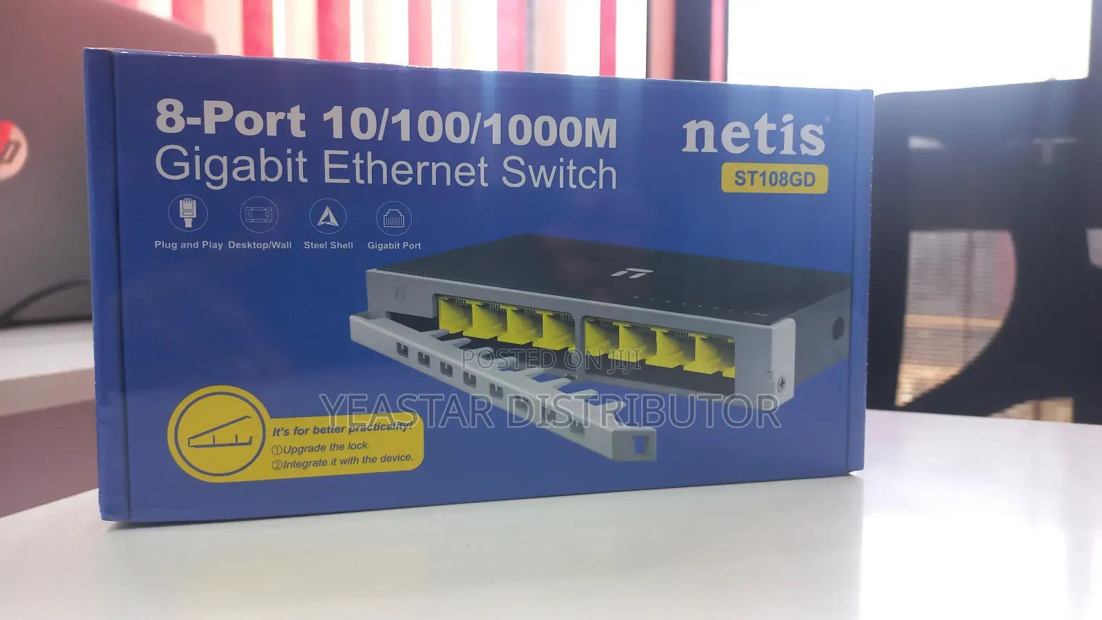 Netis St108gd 8 Port Switch