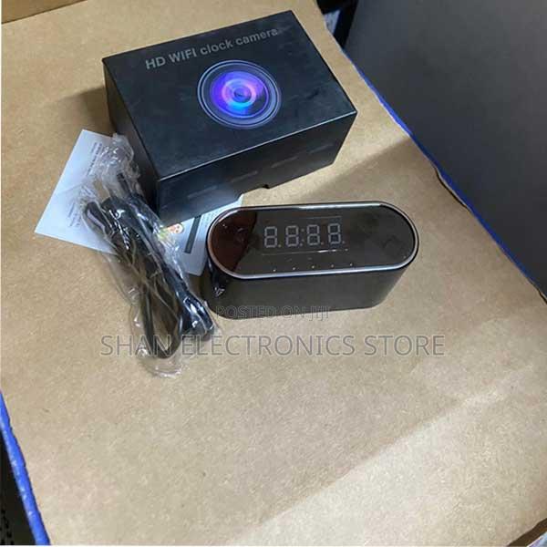 Portable Rechargeable Digital Wall Clock Camera 1080p Hd Video Quality - main view