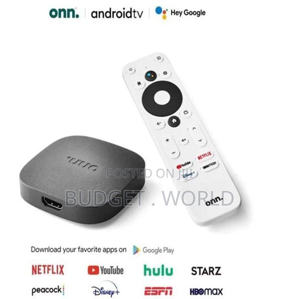 Onn Google Tv Streaming Box Black 2+8gb (High Quality)