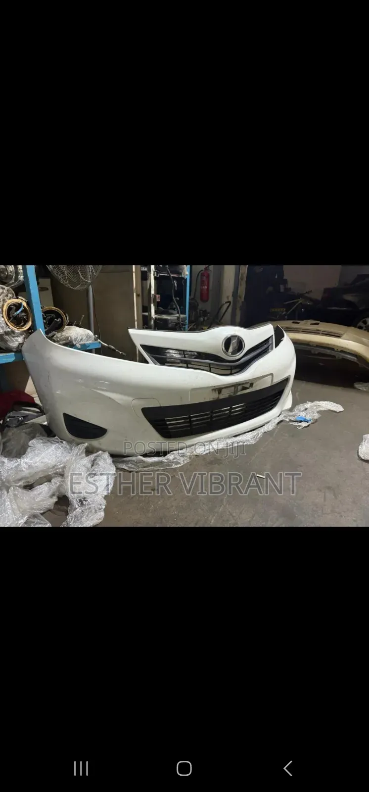 Vitz 2012 Front Bumper
