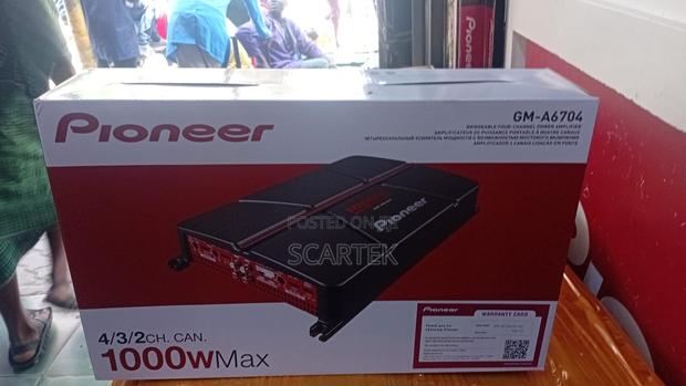 Gm-a6704 4channel Amplifier With Bass Boost