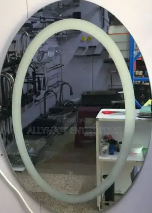 Oval Led Lights Mirror