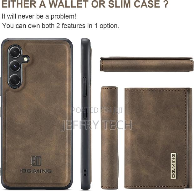 Rughk Dg.Ming Detachable 2in1 Wallet Samsung Galaxy A54 Leather Case