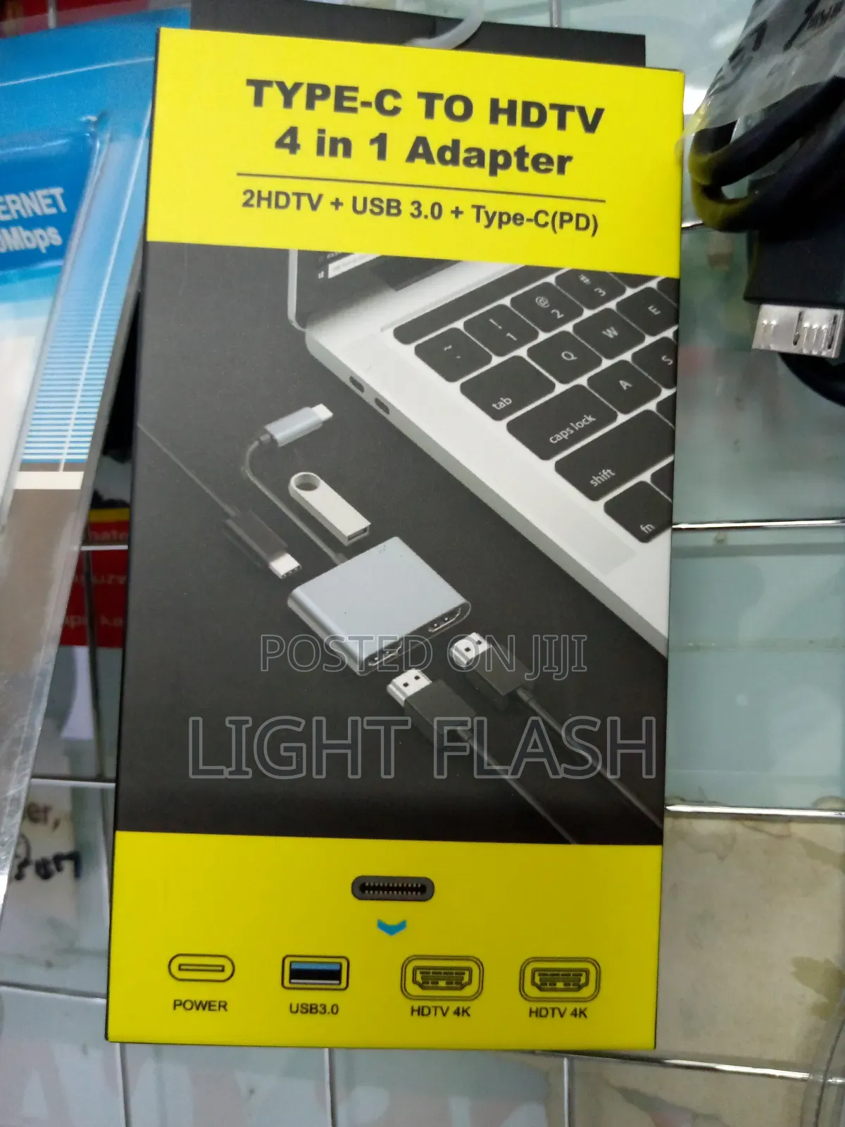 Type-C to HDTV 4 in 1 Adapter