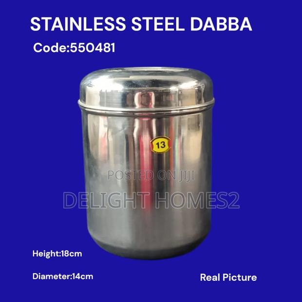 Stainless Steel Dabba_b - main view