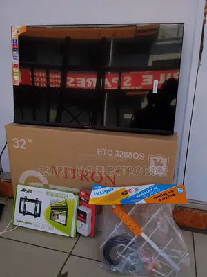 Vitron 32" Smart Tv + Free Wall Mount, Tv Guard Aerial