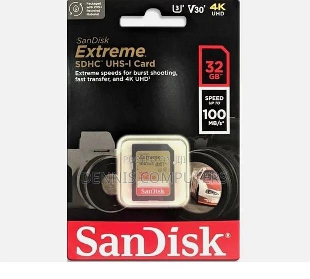 Sandisk 32gb 100mbs Extreme Pro - main view
