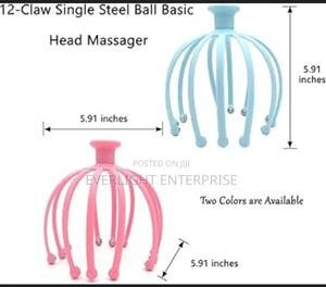 12 Claws Single Steel Ball Head Massager - thumbnail 2