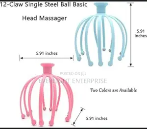 12 Claws Single Steel Ball Head Massager