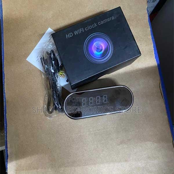 Table Clock Spy Camera, Remote Viewing, Footage Recording 1080p Lens