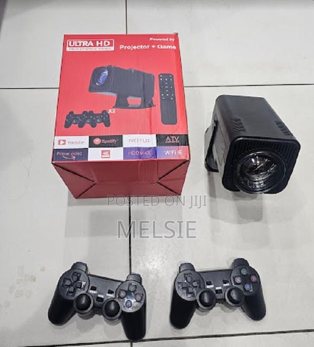 Hy300 Projector 2 in 1 2.4g Wireless Android Gaming Projector