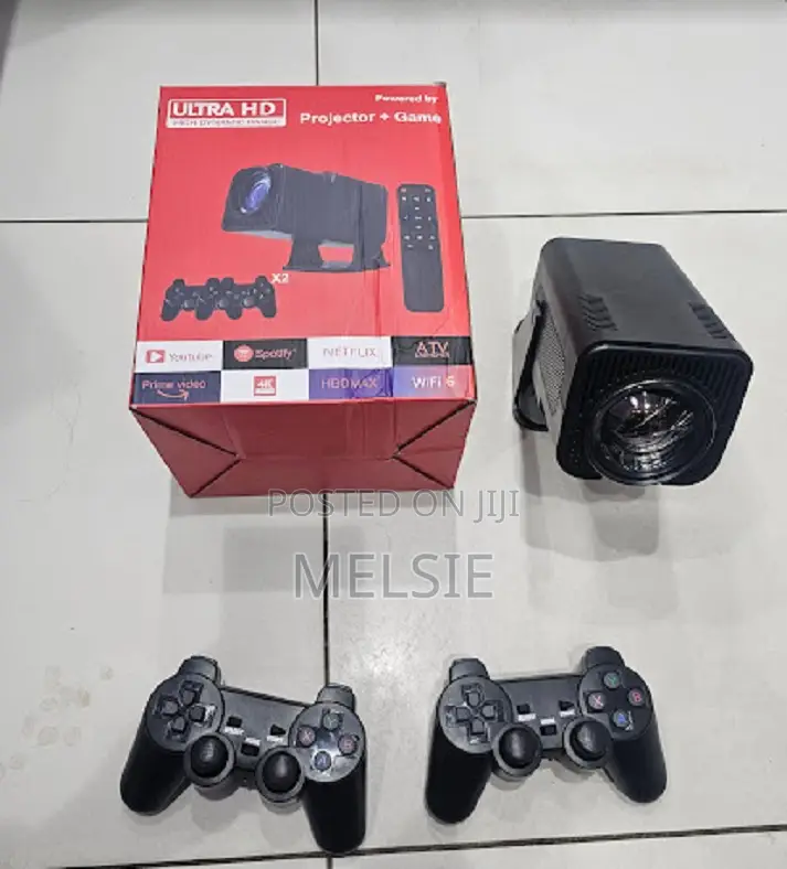Hy300 Projector 2 in 1 2.4g Wireless Android Gaming Projector