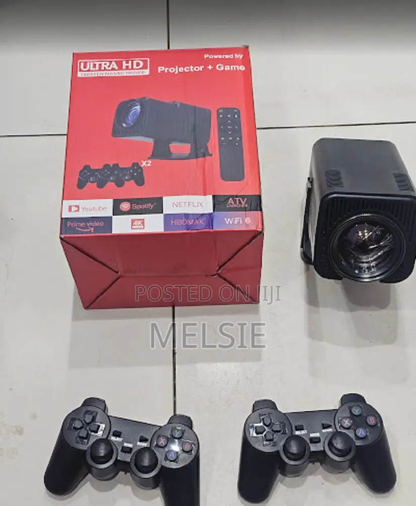 Hy300 Projector 2 in 1 2.4g Wireless Android Gaming Projector