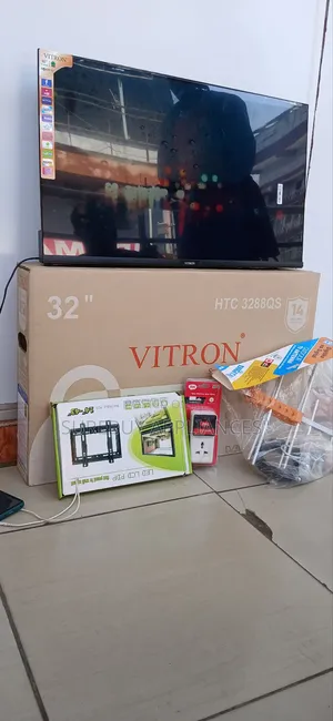 Vitron 32" Qled Hd Smart Tv With Bluetooth + Free Gift