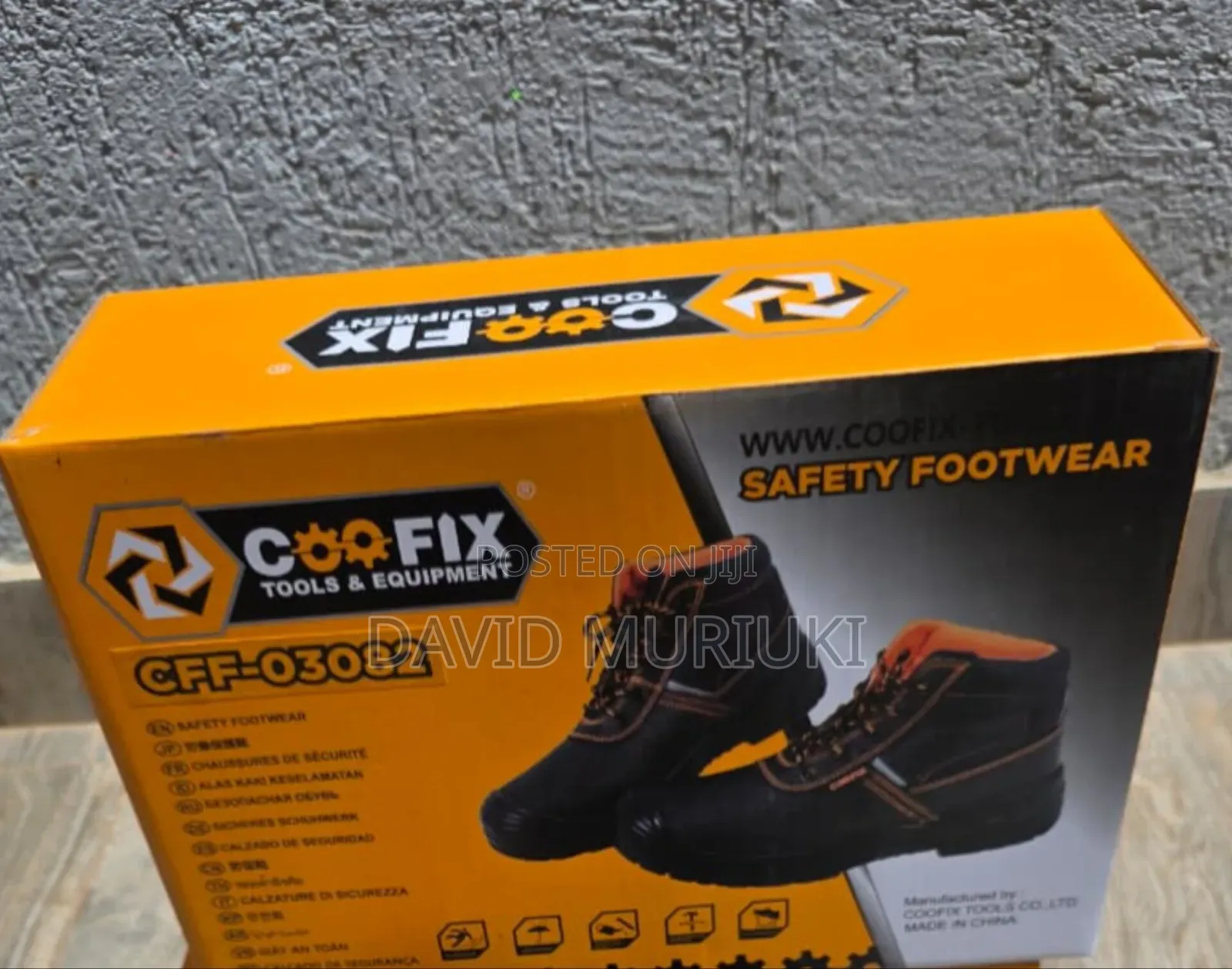 Coofix Safety Boots Siize 42