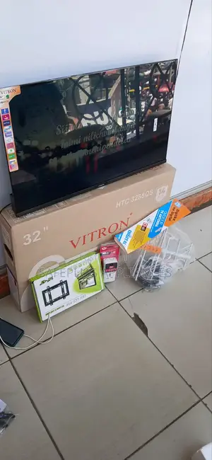 Vitron 32′′ Qled Smart Android Tv Flameless Bluetooth + Free Gift