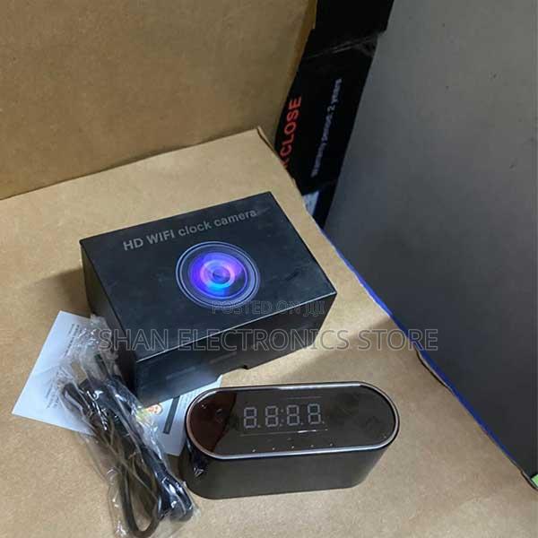 120degree Quality 1080p Spy Clock Cam Night Vision/Motion Detection - main view