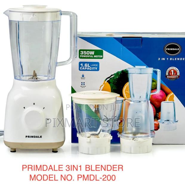 Primdale 3-in-1 Food Processor Blender – Multi-Function Kitchen - main view