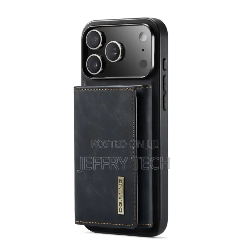 Heawsx iPhone 17 Pro Max Detachable Wallet Back Case Dg.Ming