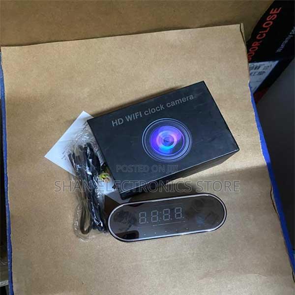 Indoor Security 1080p Spy Clock Cam Home Office Surveillance No Audio