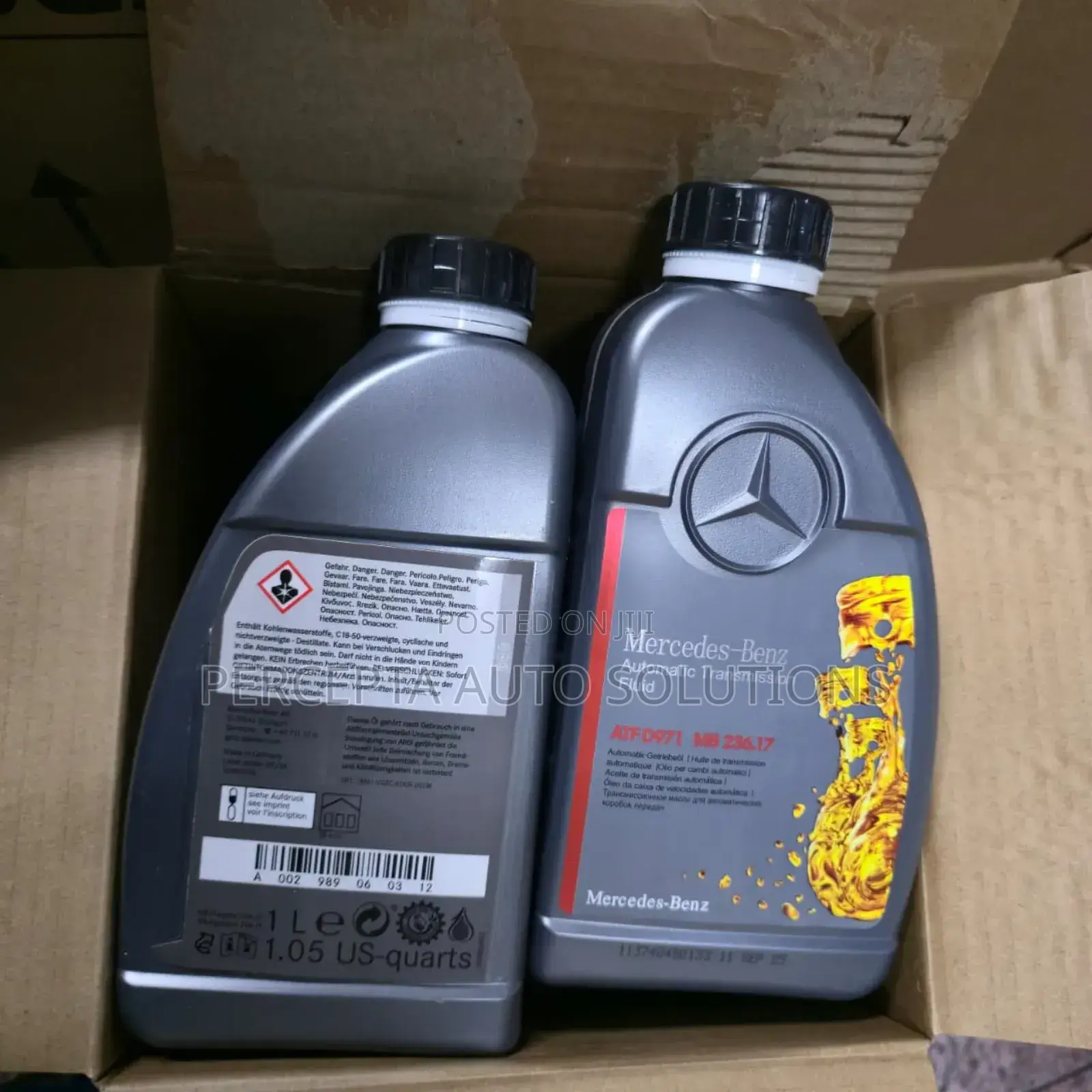 Mercedes Benz Automatic Transmission Fluid Mb236.17 1l