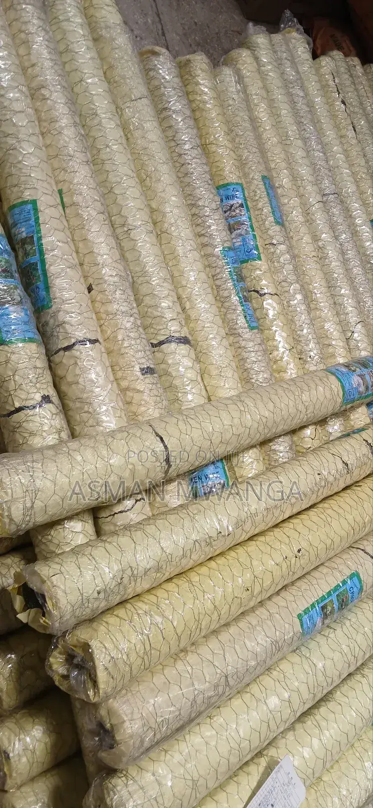3⁄4"×6'×30m Galvanised Kuku Mesh