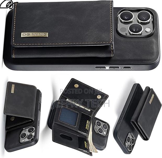 Vonelle Detachable Wallet Leather Case for iPhone 16 Pro Max, Dg.Ming - thumbnail 3
