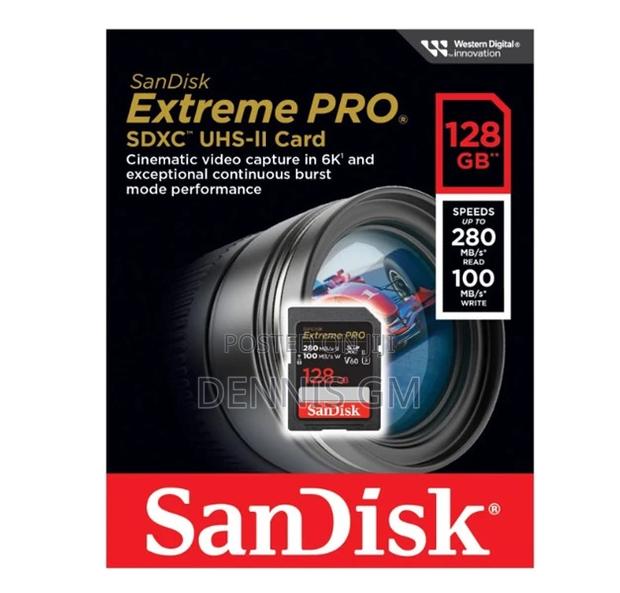 Sandisk 128gb Extreme Pro 280mb/S - main view