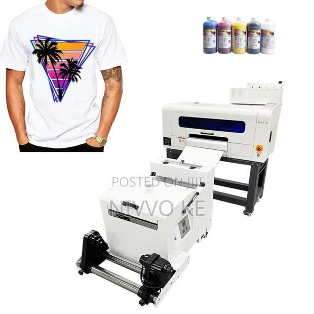 30cm DTF Printer With Two Xp600 Heads for Custom Apparel - thumbnail 3