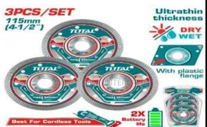 Diamond Disc Set for Cordless Angle Grinder