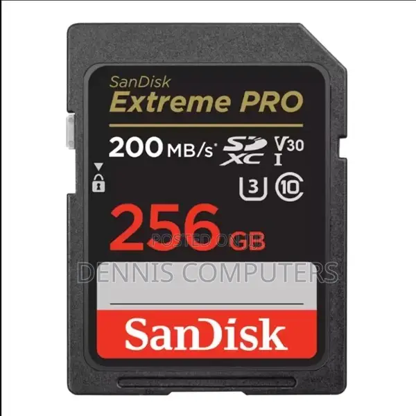 Sandisk 256gb Extreme Pro 200mb/S
