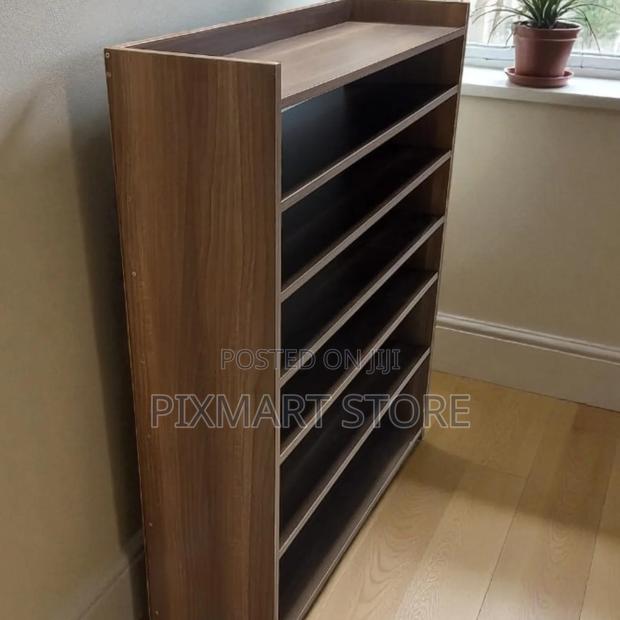 Space-Saving Shoe Rack Storage Shelf Organizer - main view
