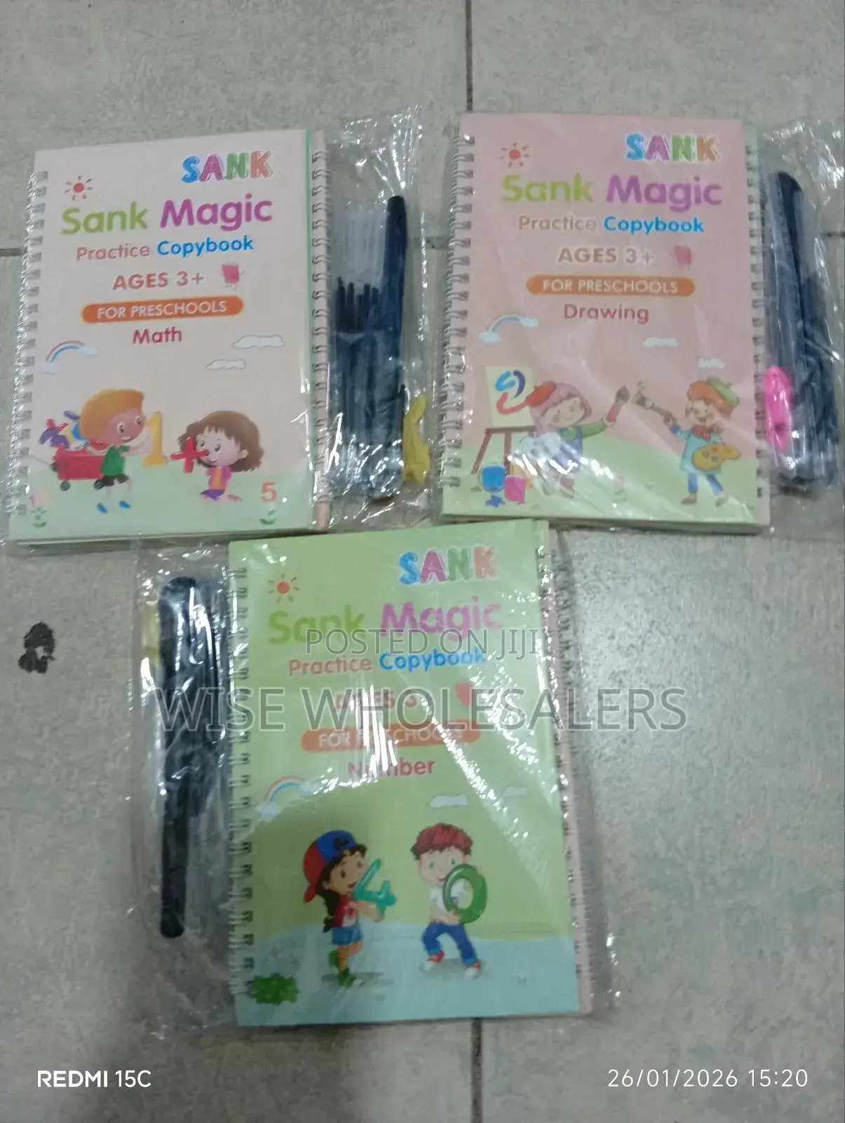 Sank Magic Practice Copybooks