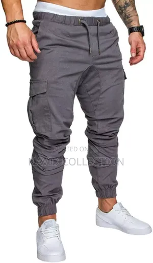 Grey/Dark Blue Cargo Pant