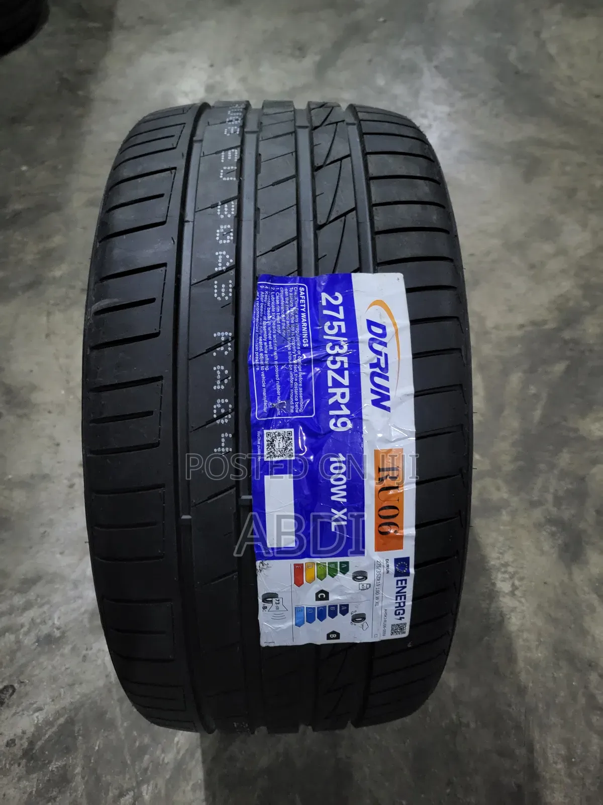 275/35r19 Durun