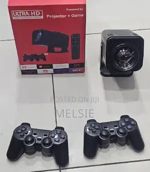 Wireless Portable Projector Video Game Console Game Projector