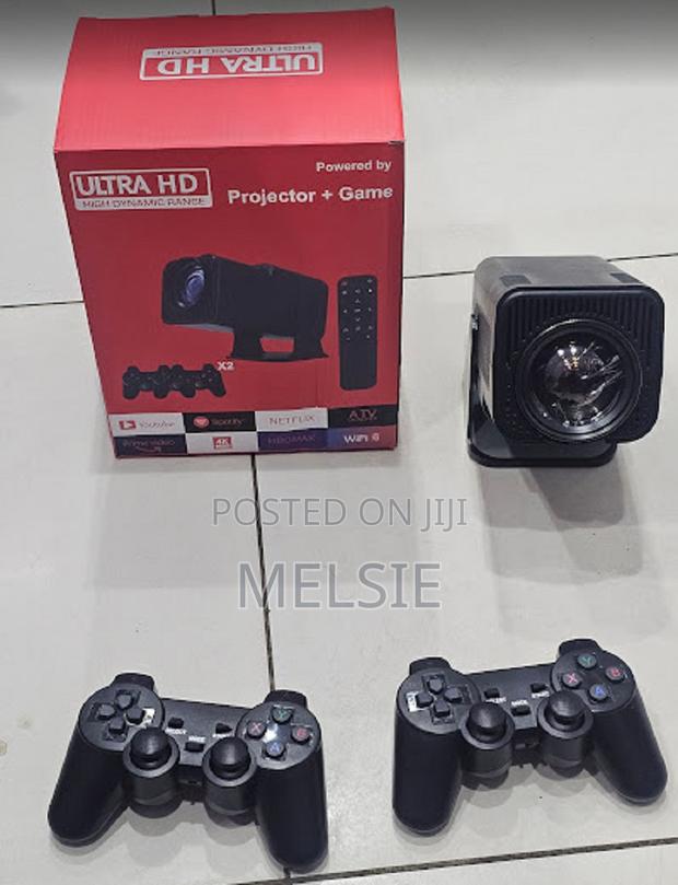 Wireless Portable Projector Video Game Console Game Projector - thumbnail 2
