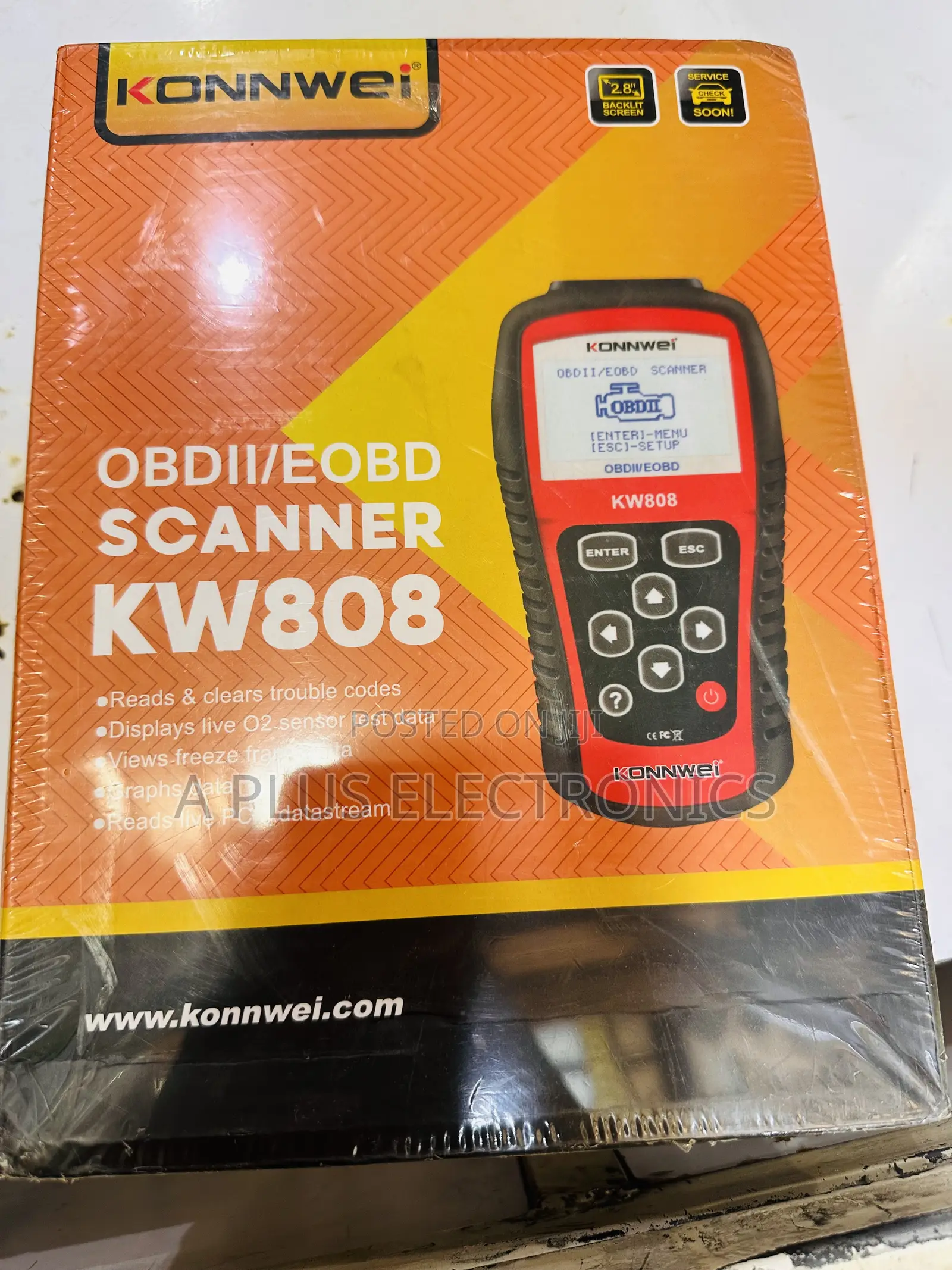 Konnwei Kw808 Odb Scanner – Professional Car Diagnostic Tool