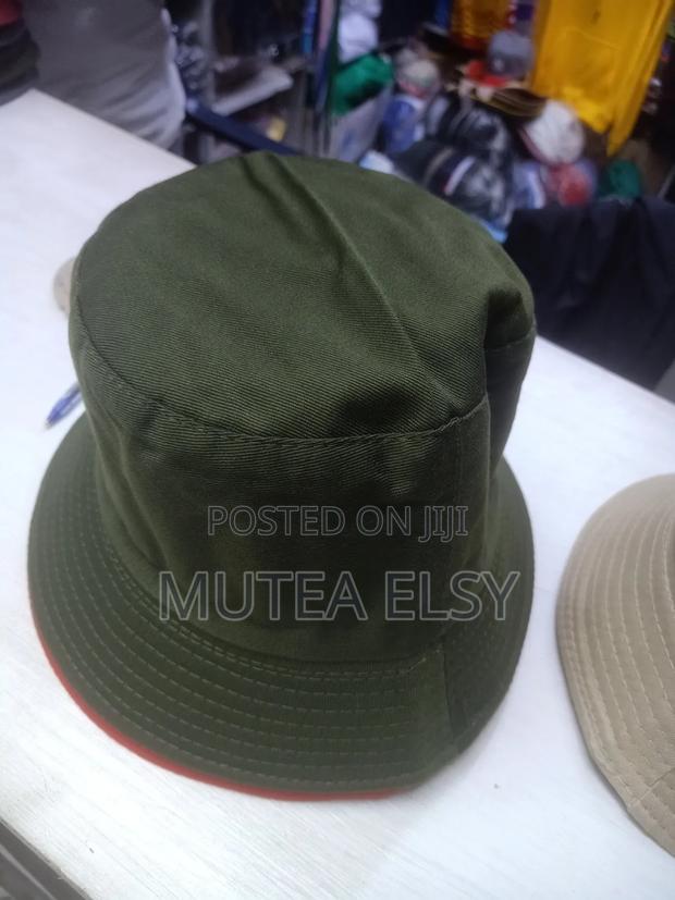 Red,Grey, Beige Emerald Green Bucket Hats - thumbnail 4