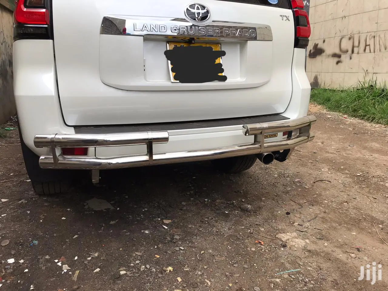 Prado Rear Guard Bumper