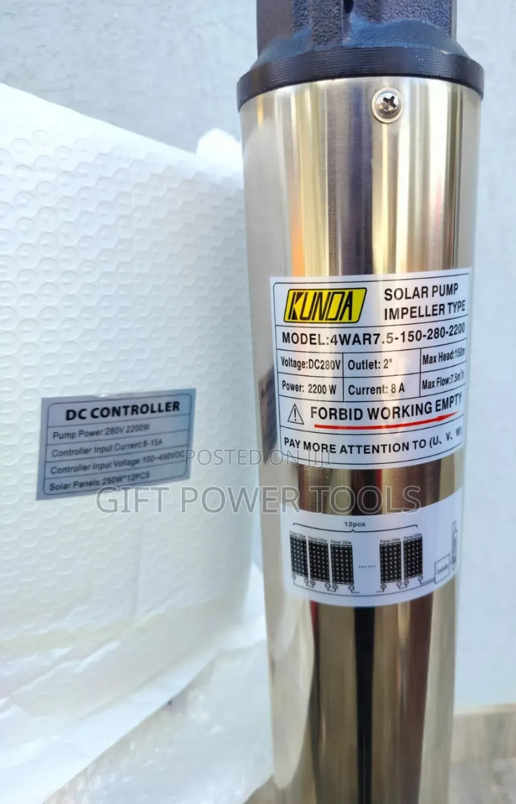 150m Submersible Solar Pump/Good Quality Solar Pump 150m